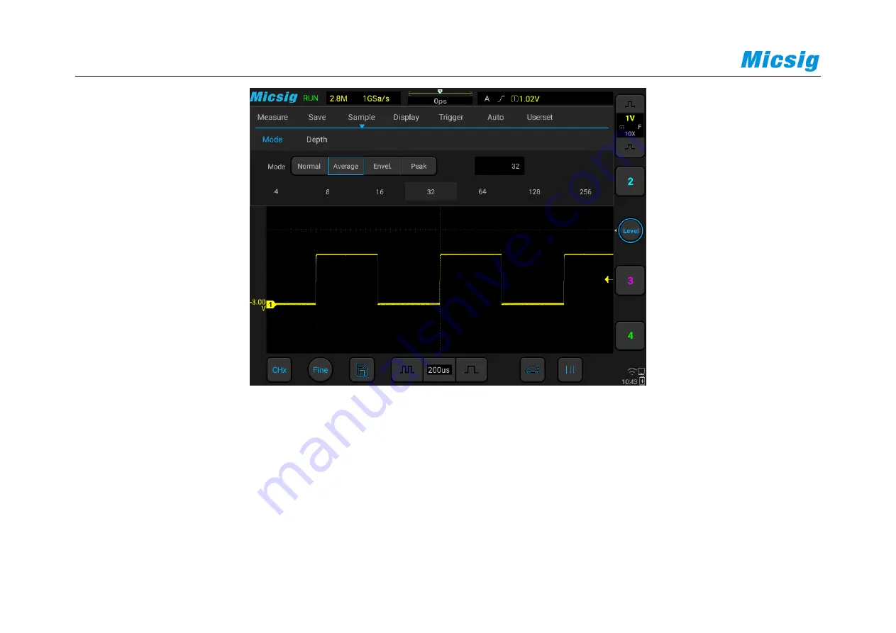 Micsig ATOIOOO Series User Manual Download Page 332