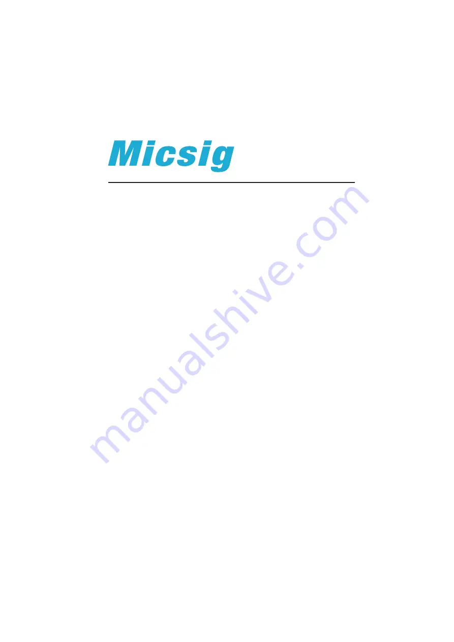 Micsig CP1003 User Manual Download Page 1