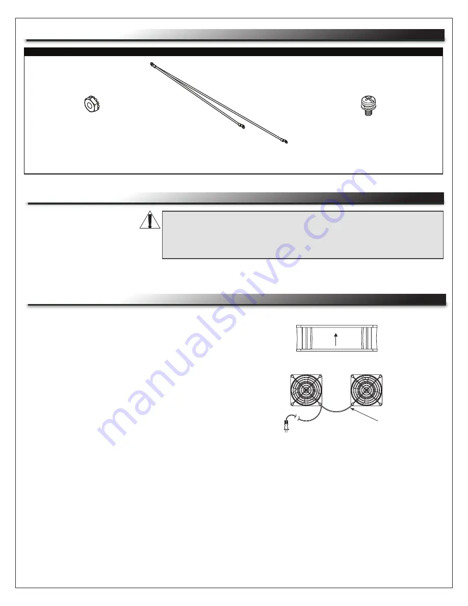 Middle Atlantic Products DWR/SR Series Instruction Sheet Download Page 4