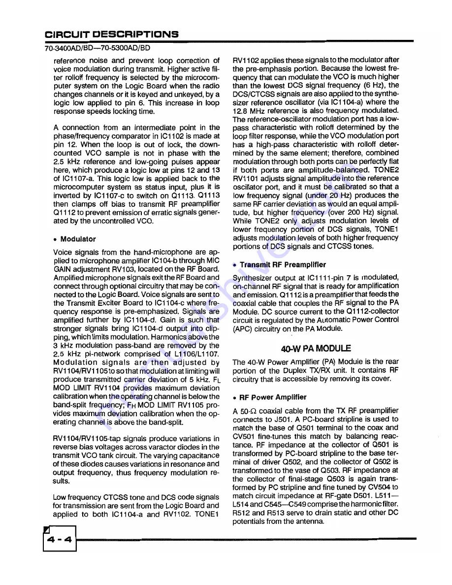 Midland 70-3400AD/BD Service Manual Download Page 31