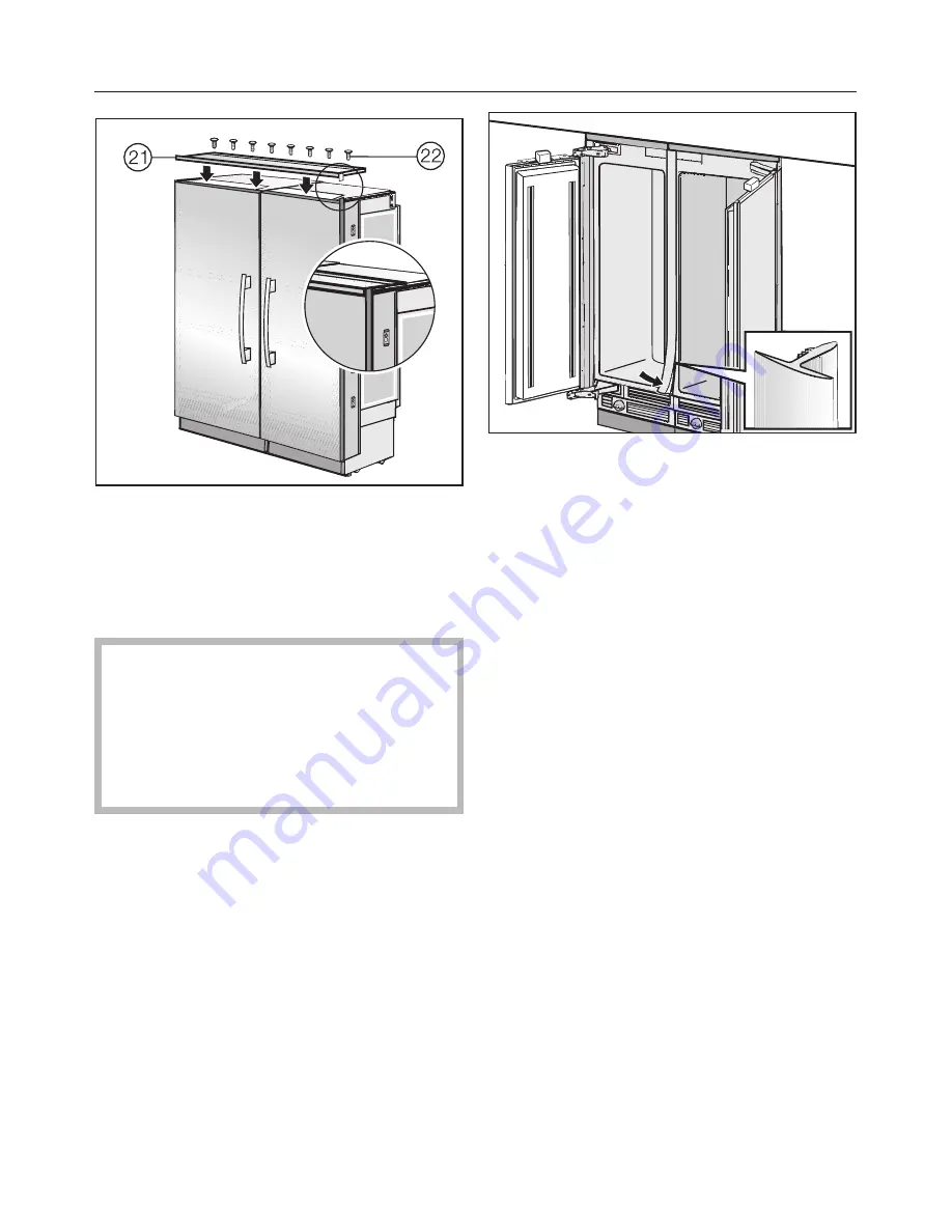 Miele 07 343 771 Installation Instructions Manual Download Page 20