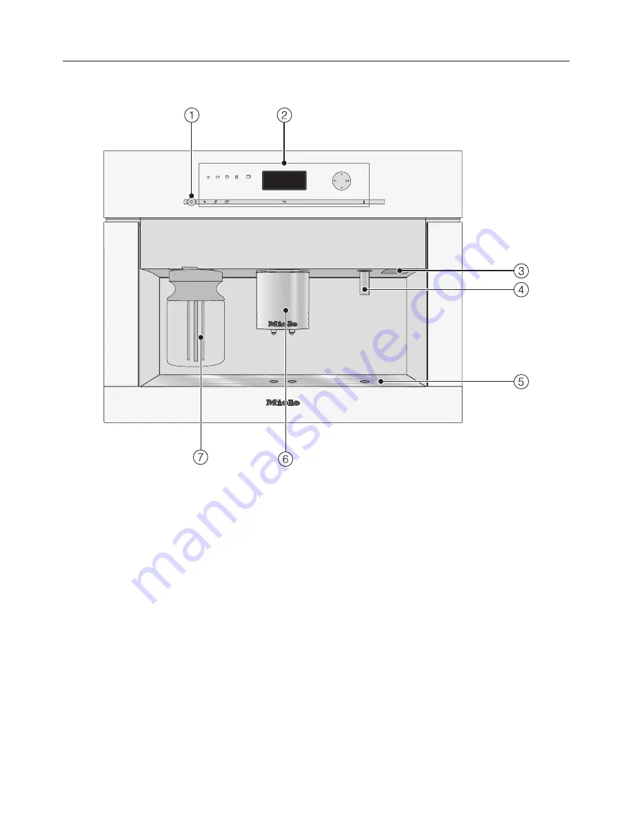 Miele Built-in coffee machine Operating And Installation Instructions Download Page 6