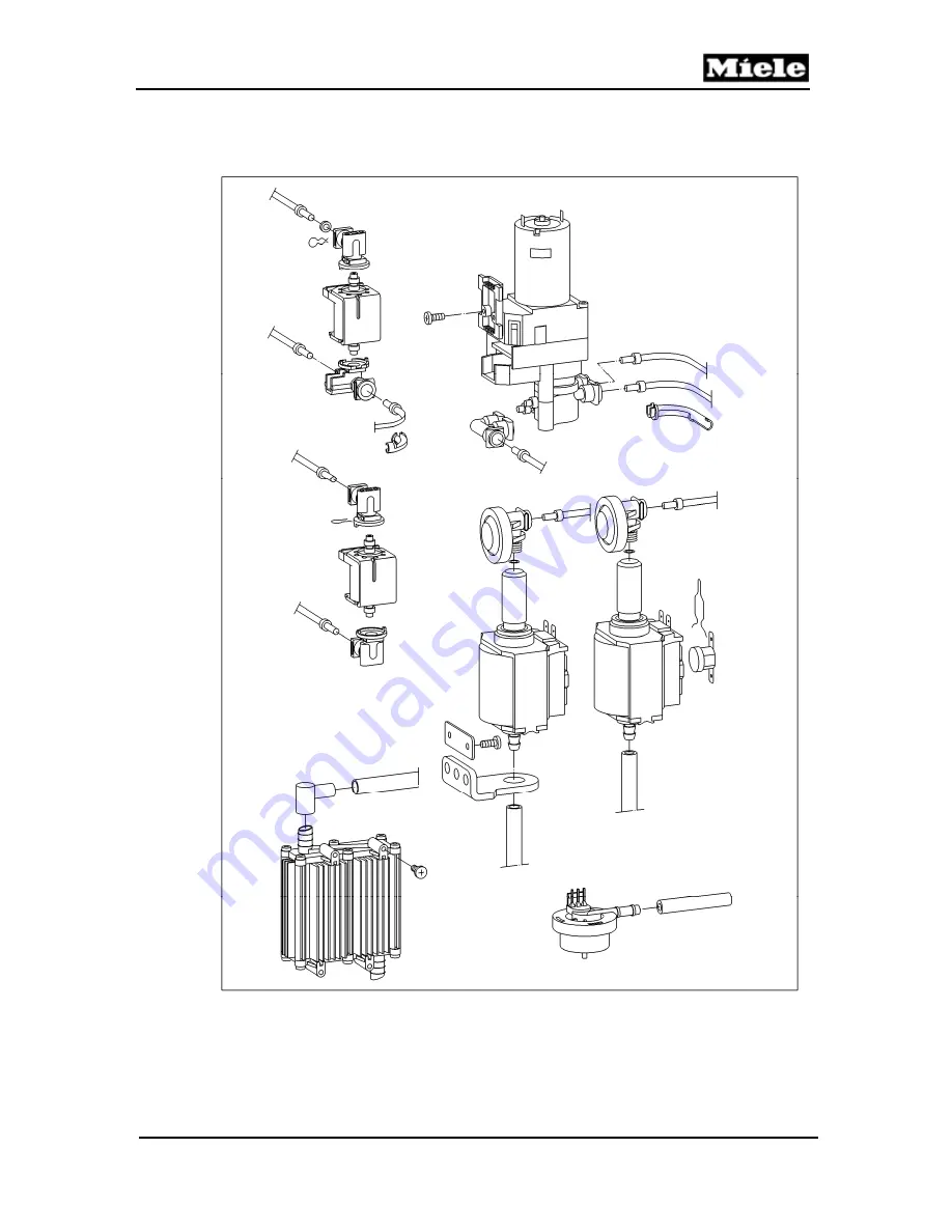 Miele COFFEE SYSTEM CVA 4068 Technical Information Download Page 57