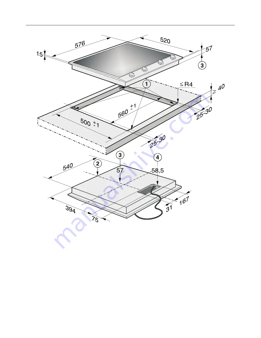 Miele CS 1234-1 Operating And Installation Instructions Download Page 36