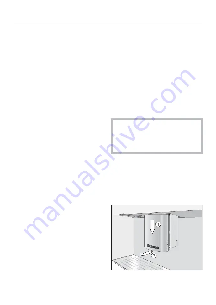 Miele CVA 6800 Operating And Installation Instructions Download Page 61