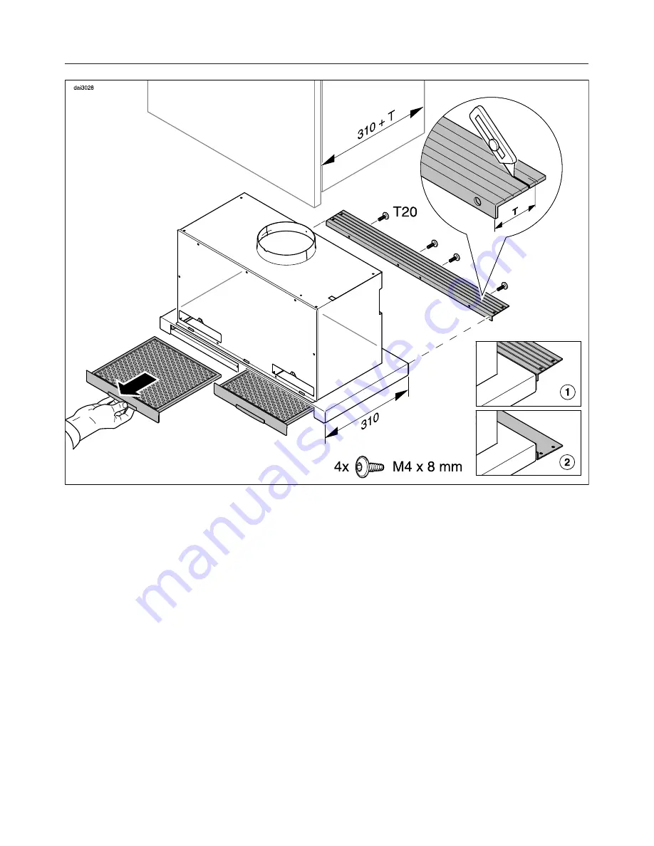 Miele DA 3566 Operating And Installation Instructions Download Page 40