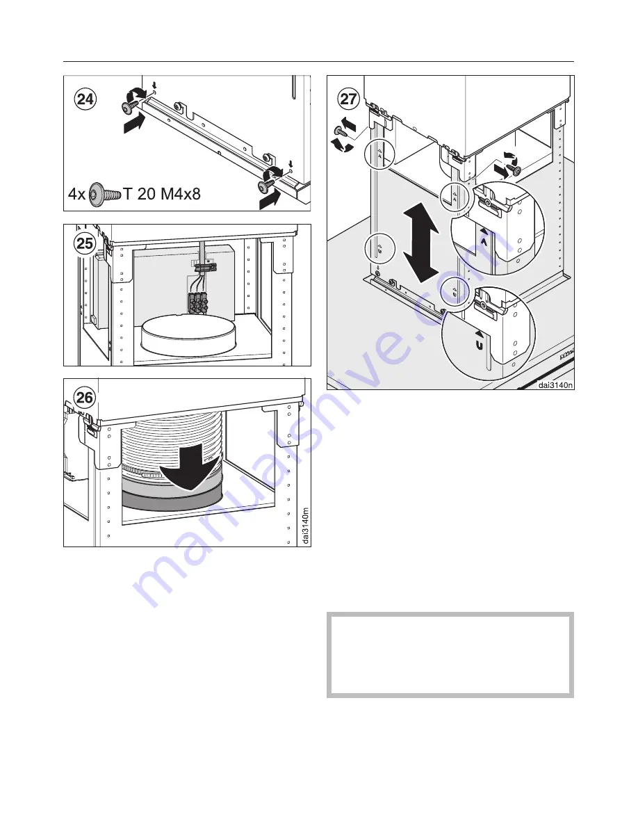 Miele DA 6690 D Operating And Installation Instructions Download Page 40