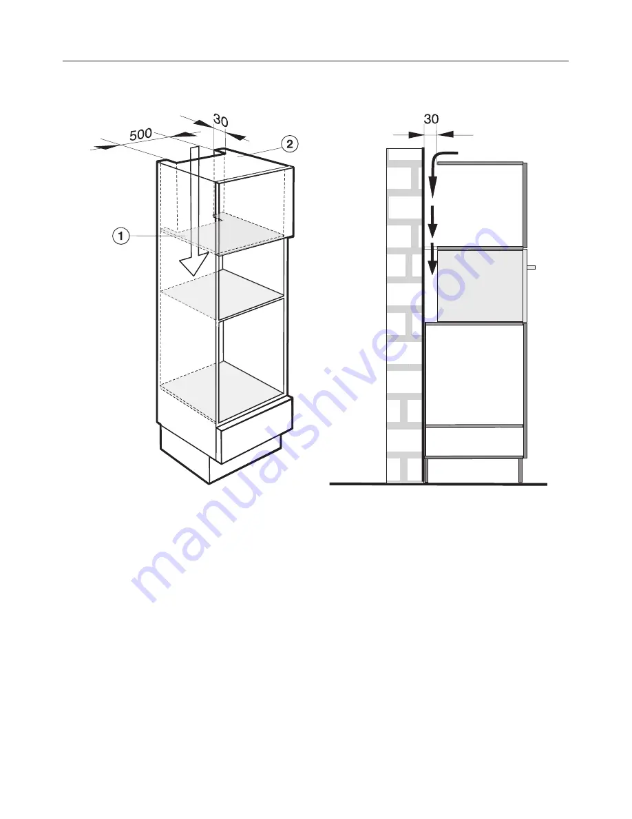 Miele DGC 5080 Installation Instructions Manual Download Page 9