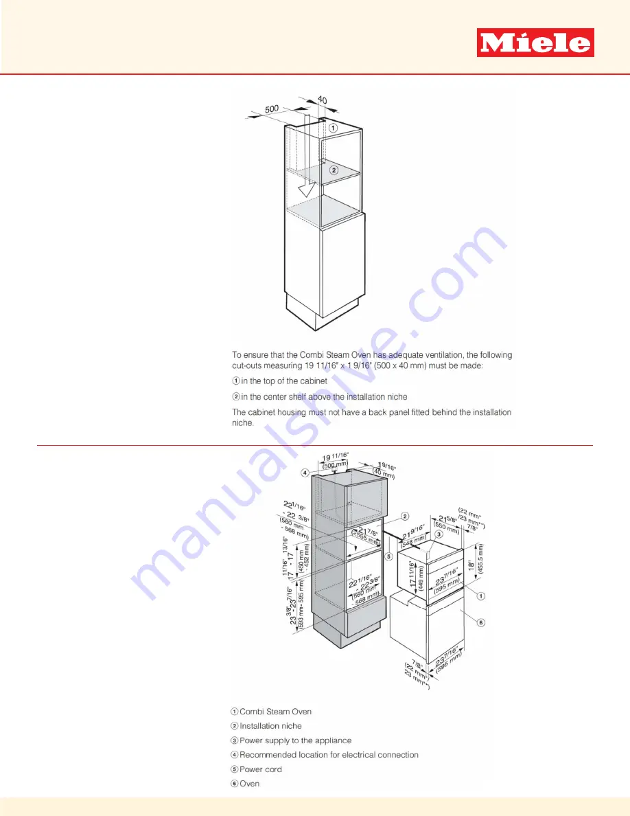 Miele DGC 6600 XL HVBR Скачать руководство пользователя страница 8