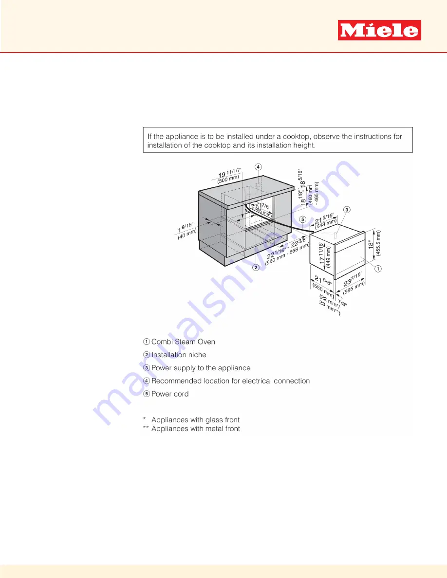 Miele DGC 6805 XL Manual Download Page 10