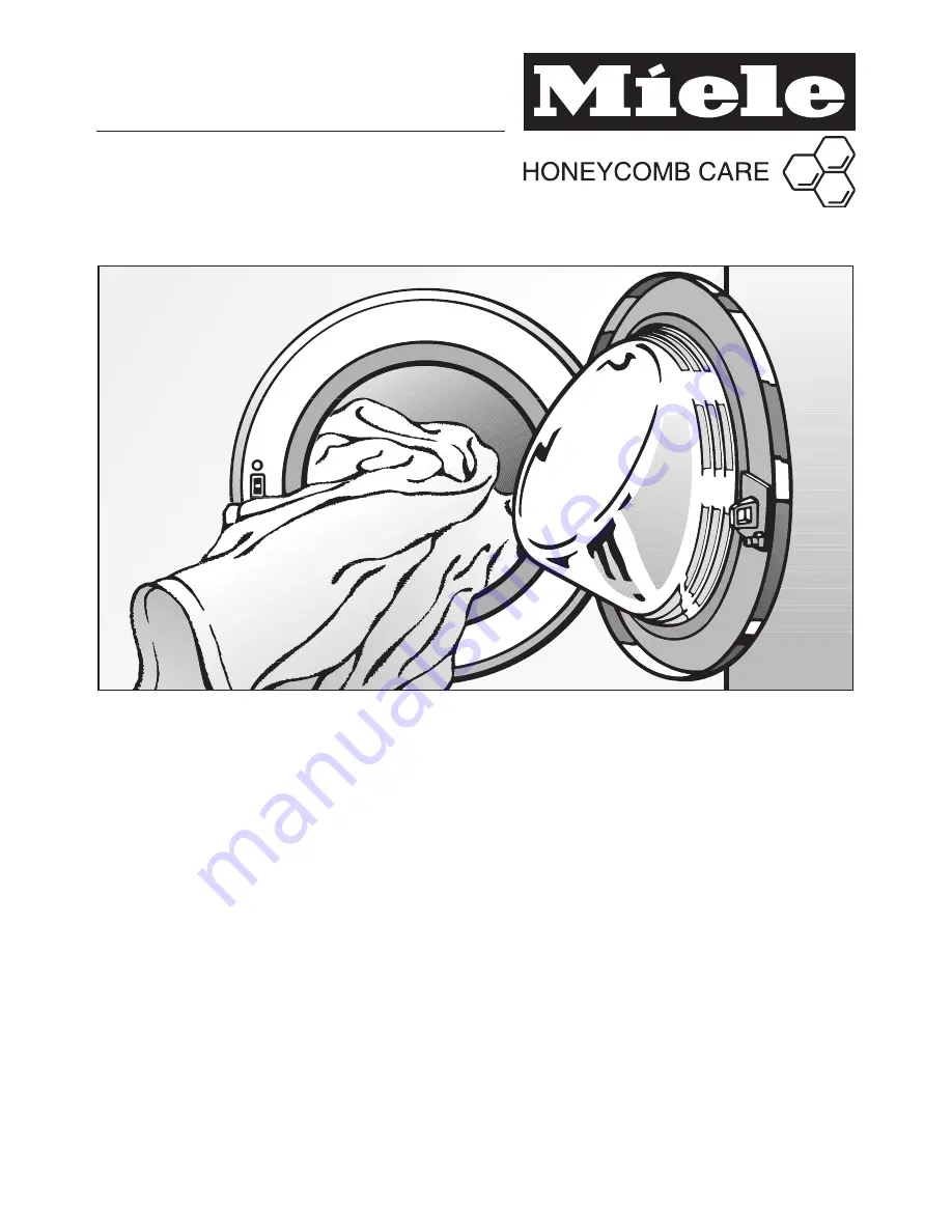 Miele Distinction 3000 Operating Instructions Manual Download Page 1