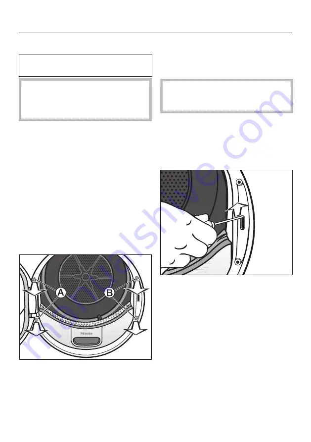 Miele Eco&Steam&9kg TWR780WP Operating Instructions Manual Download Page 86