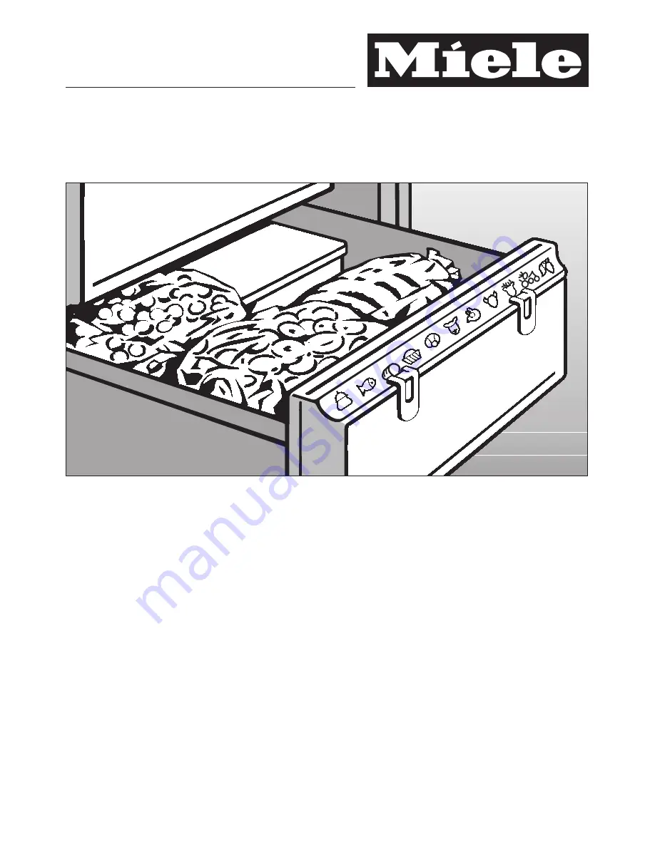 Miele F 4457 S Operating And Installation Manual Download Page 1