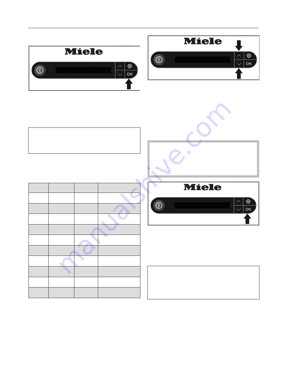 Miele FashionMaster Operating Instructions Manual Download Page 26