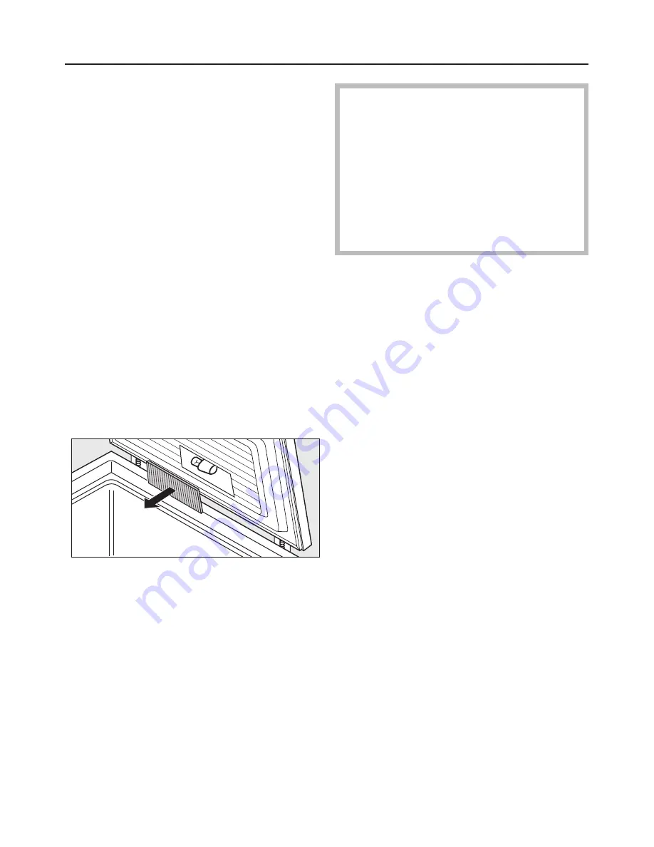 Miele GT 263 ES Operating And Installation Instructions Download Page 26