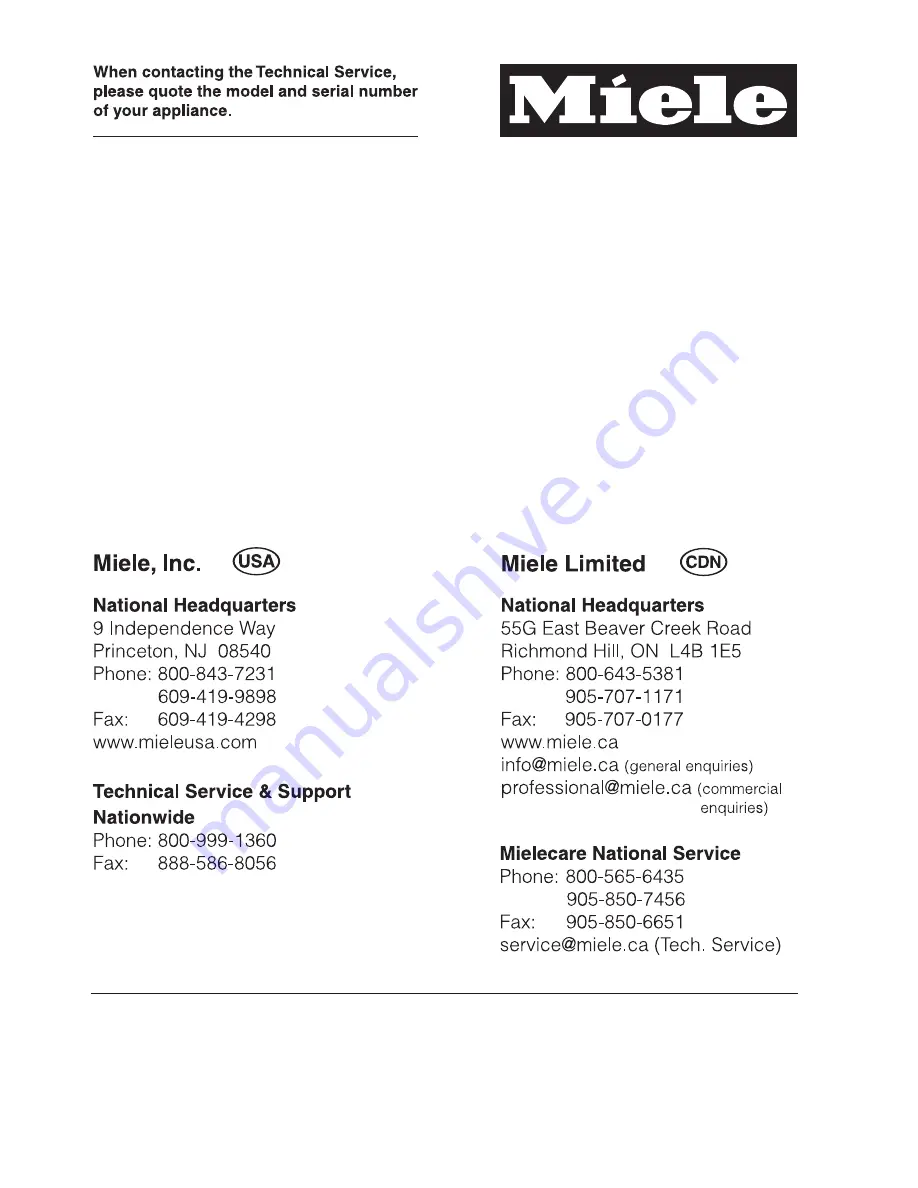 Miele H 397 BP2 Operating Instructions Manual Download Page 84