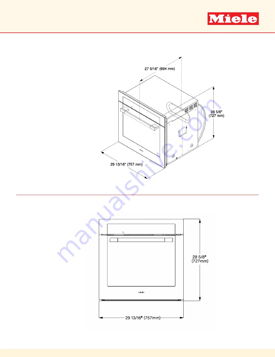 Miele H 6680 BP Quick Install Manual Download Page 5