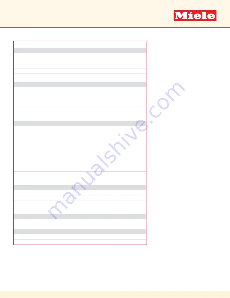 Miele H 6880 BP Quick Install Manual Download Page 3