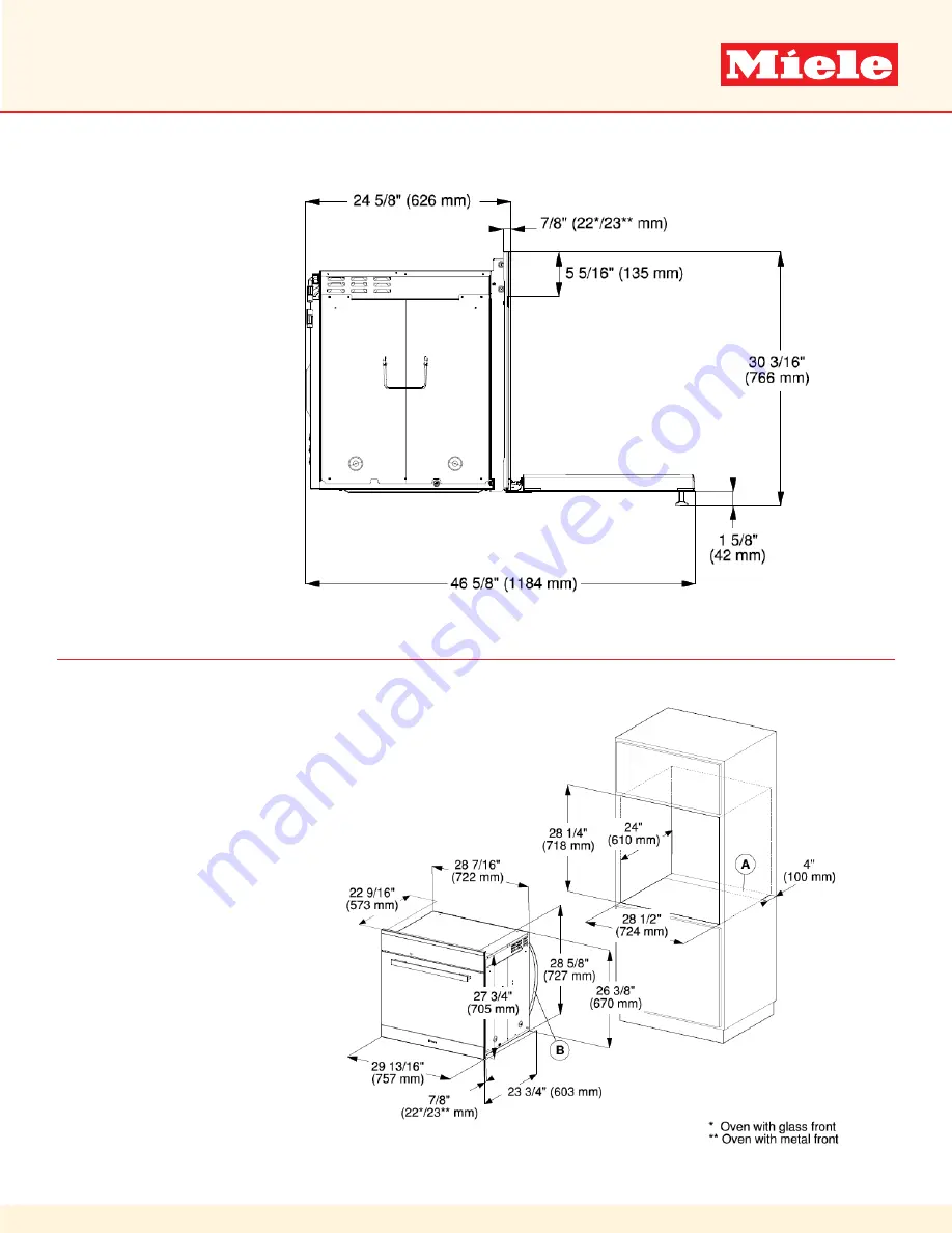 Miele H 6880 BP Quick Install Manual Download Page 6