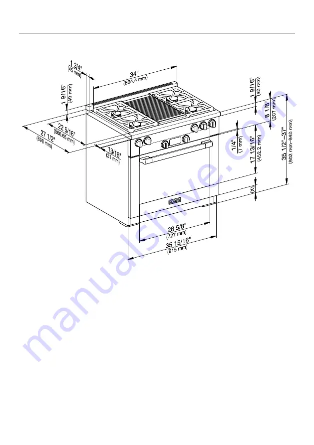 Miele HR 1134-3 AG Installation Instructions Manual Download Page 38