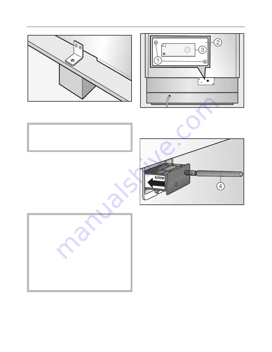 Miele Independence F1801Vi Operating And Installation Manual Download Page 44