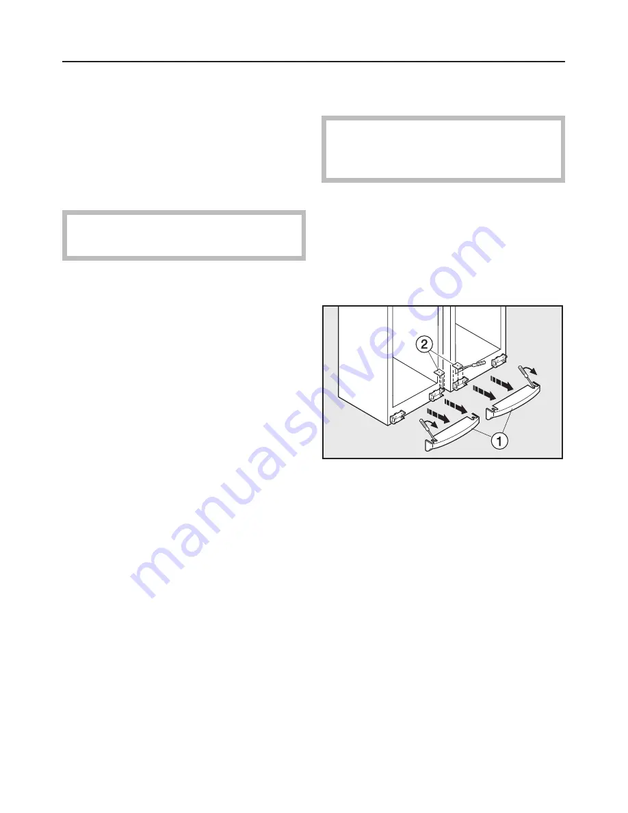 Miele KFNS 3929 SE ed Operating And Installation Manual Download Page 45