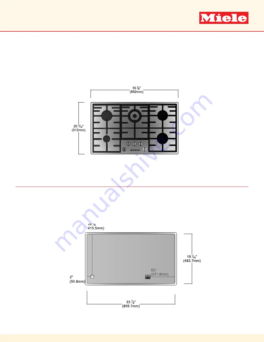 Miele KM 2355 Скачать руководство пользователя страница 3