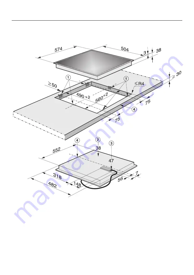 Miele KM 5603 Operating And Installation Instructions Download Page 54