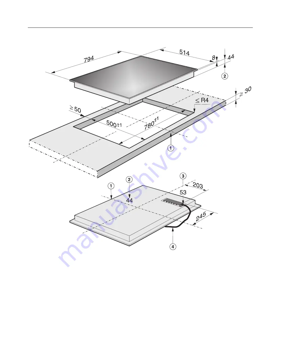 Miele KM 5731 Operating And Installation Instruction Download Page 59