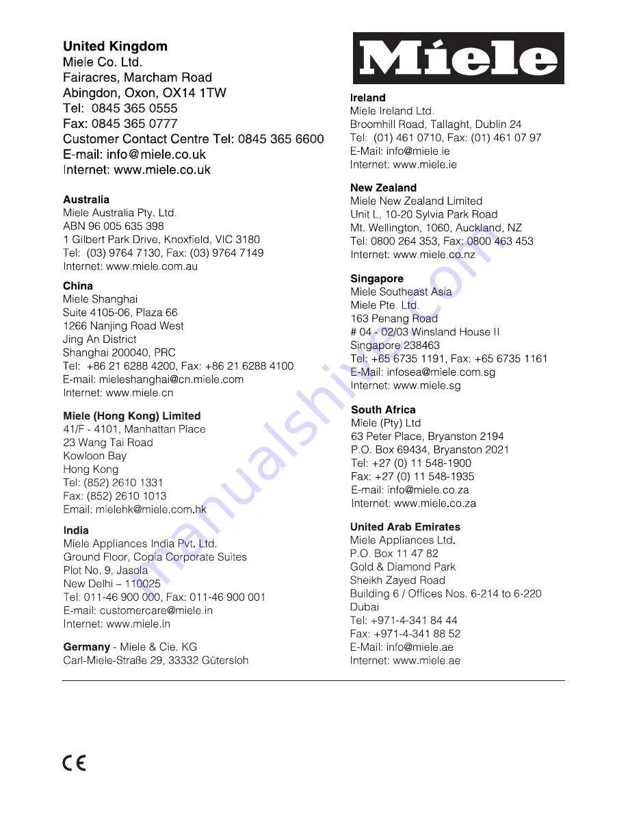 Miele KM 5947 Operating And Installation Instructions Download Page 84