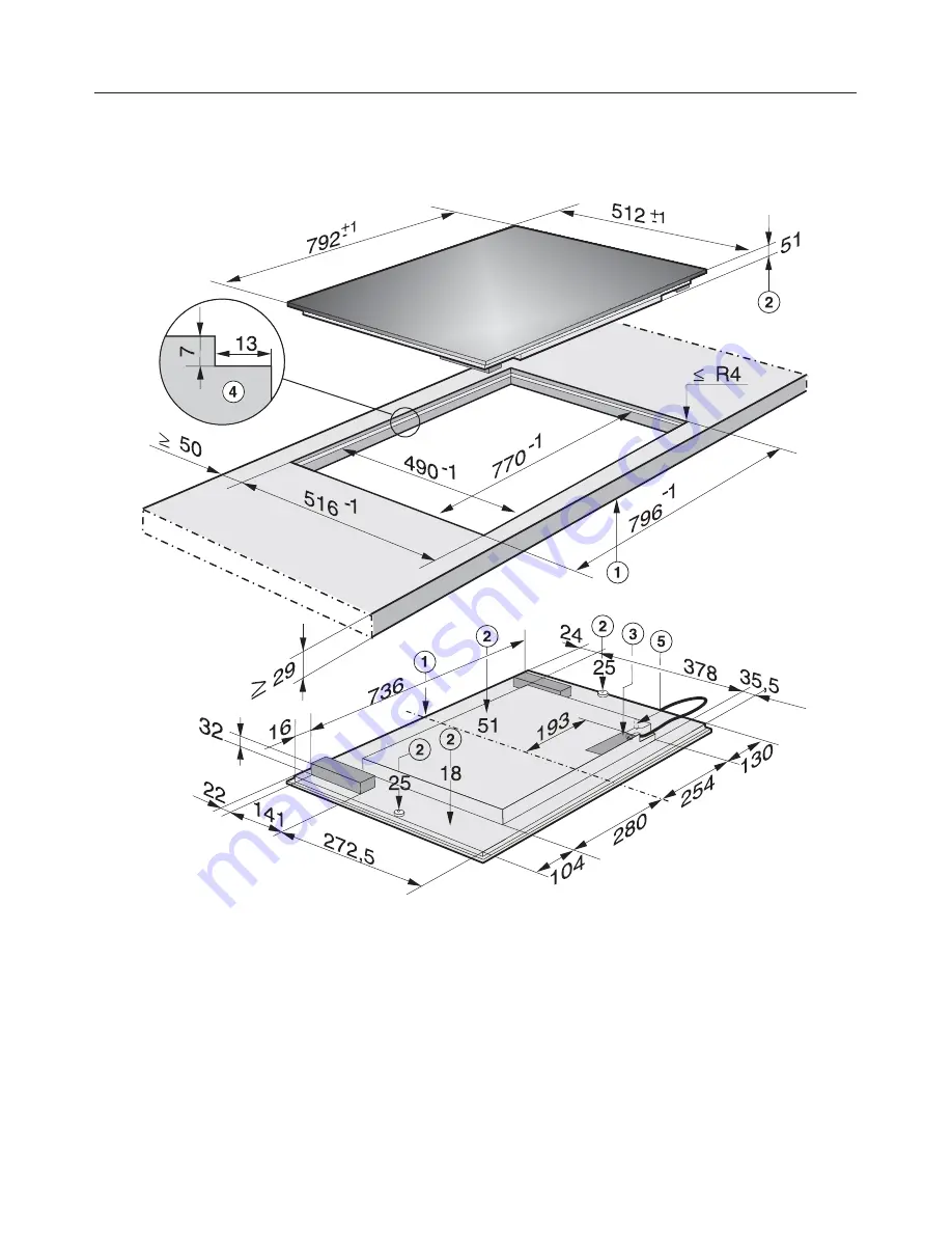 Miele KM 6325-1 Operating And Installation Instructions Download Page 52