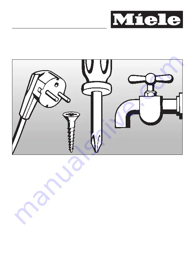 Miele KWT4154UG1 Installation Instructions Manual Download Page 1