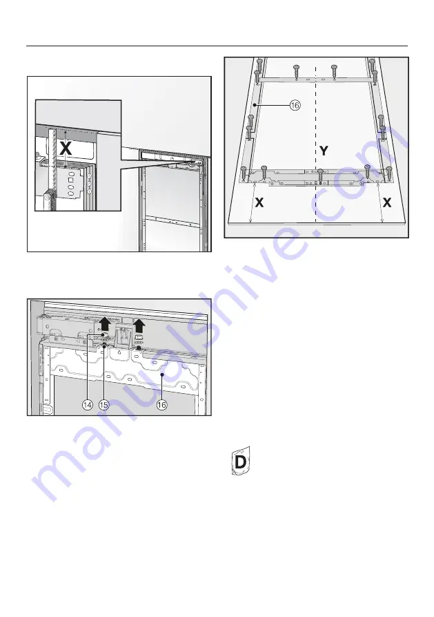 Miele MasterCool K 2601 Vi Operating And Installation Instructions Download Page 43