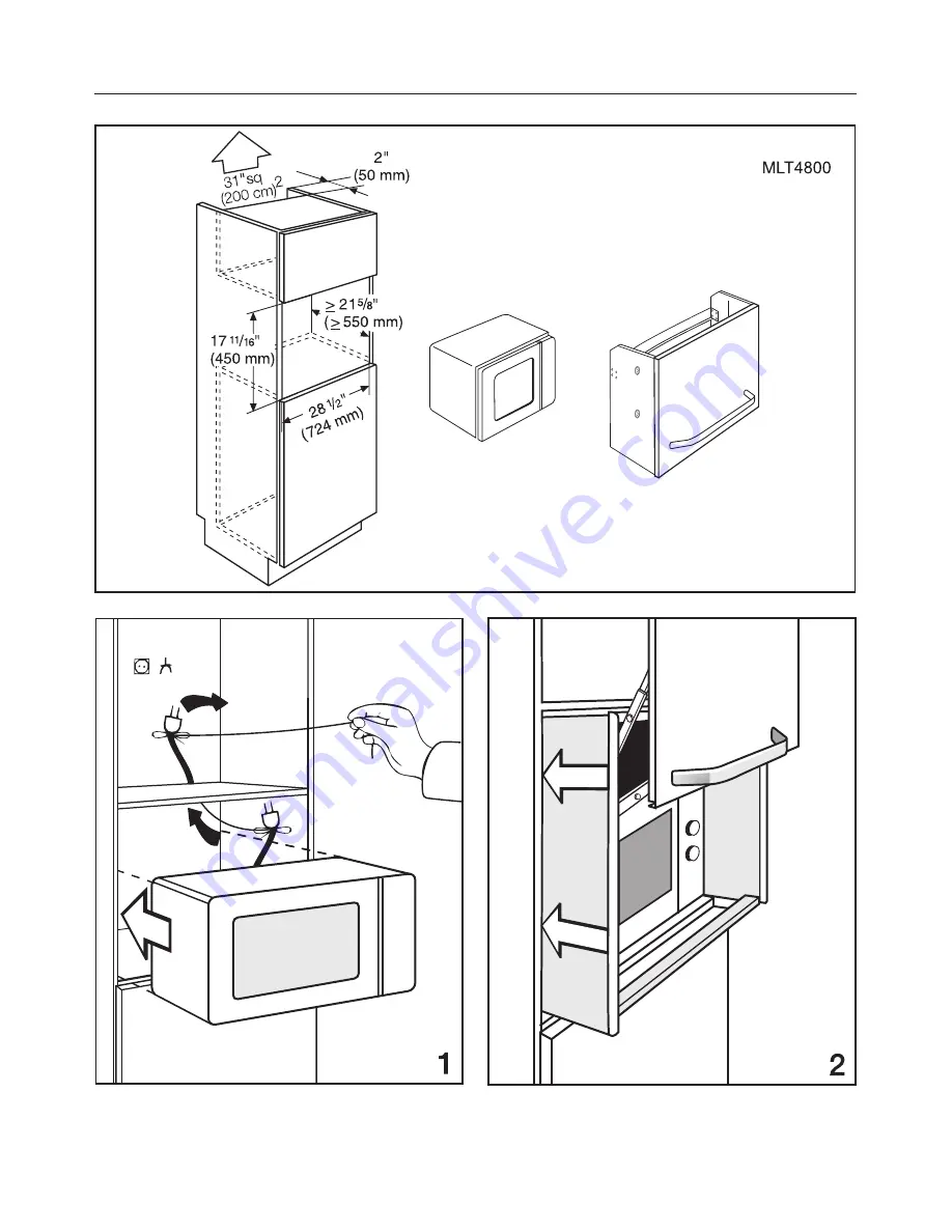 Miele MLT 4600 Installation Instruction Download Page 4