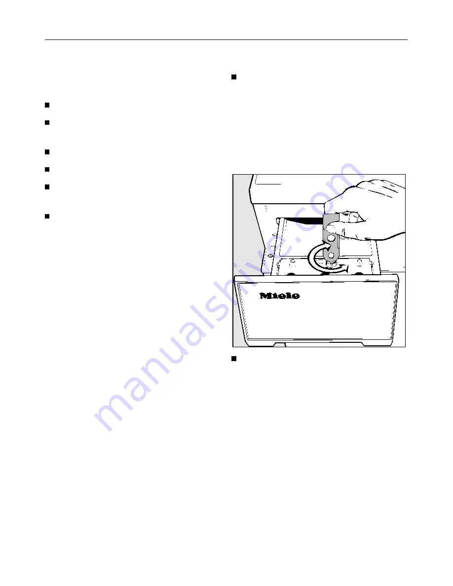 Miele Novotronic Premier Plus Operating Instructions Manual Download Page 10