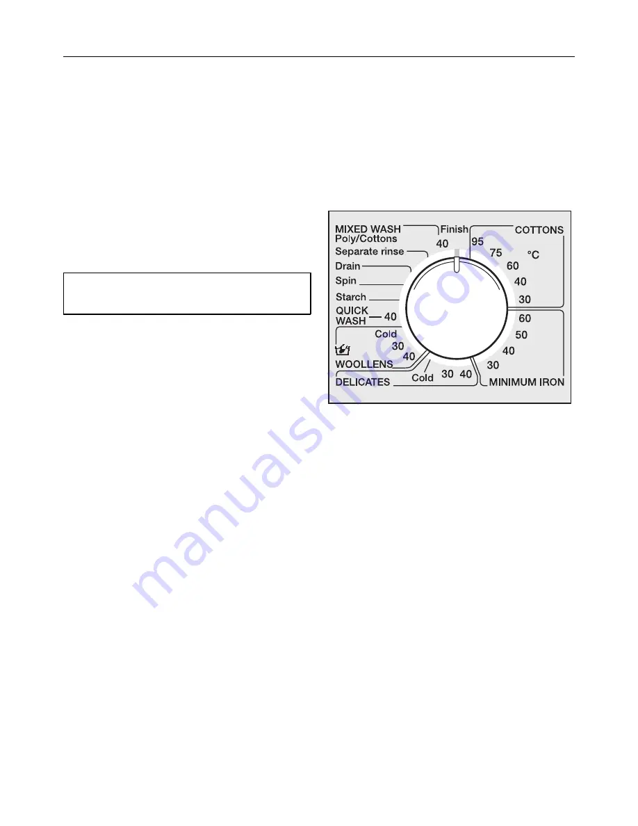 Miele Novotronic W 844 Operating Manual Download Page 14