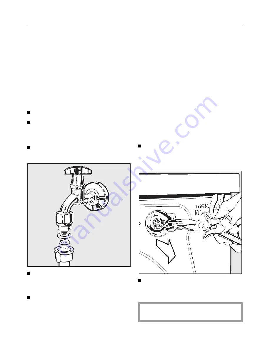 Miele Novotronic W 844 Operating Manual Download Page 42