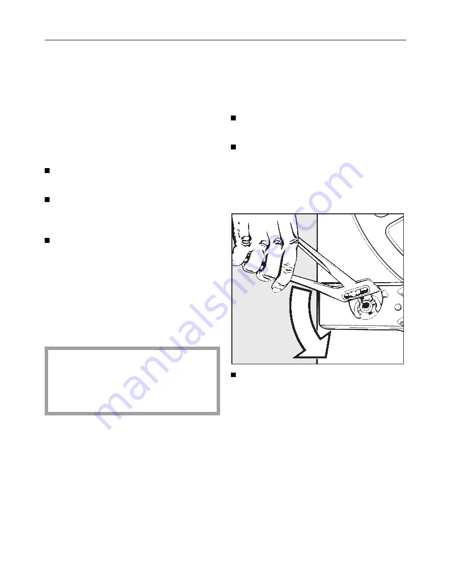 Miele Novotronic W 844 Operating Manual Download Page 49