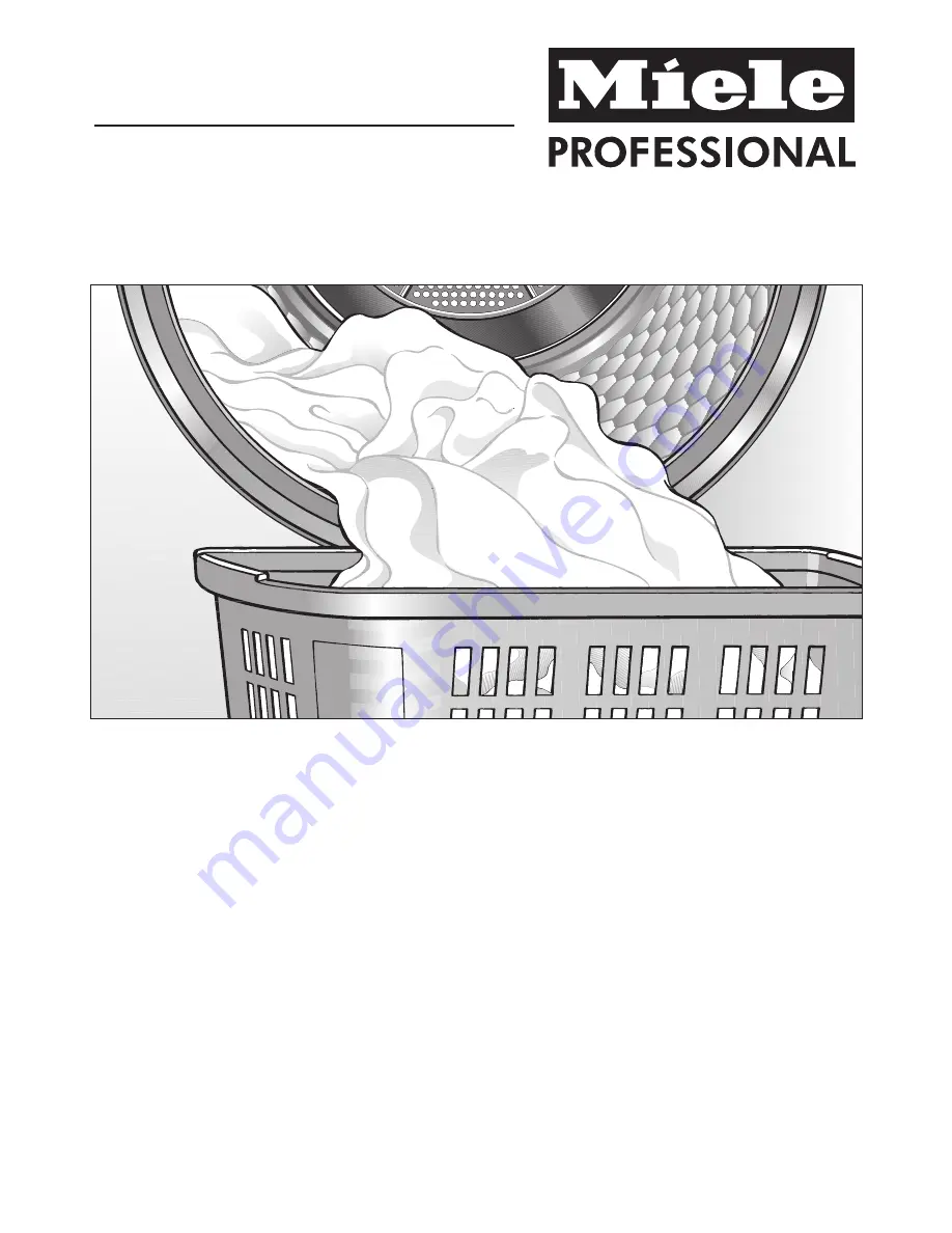 Miele PT 7137 WP Vario Operating And Installation Instructions Download Page 1