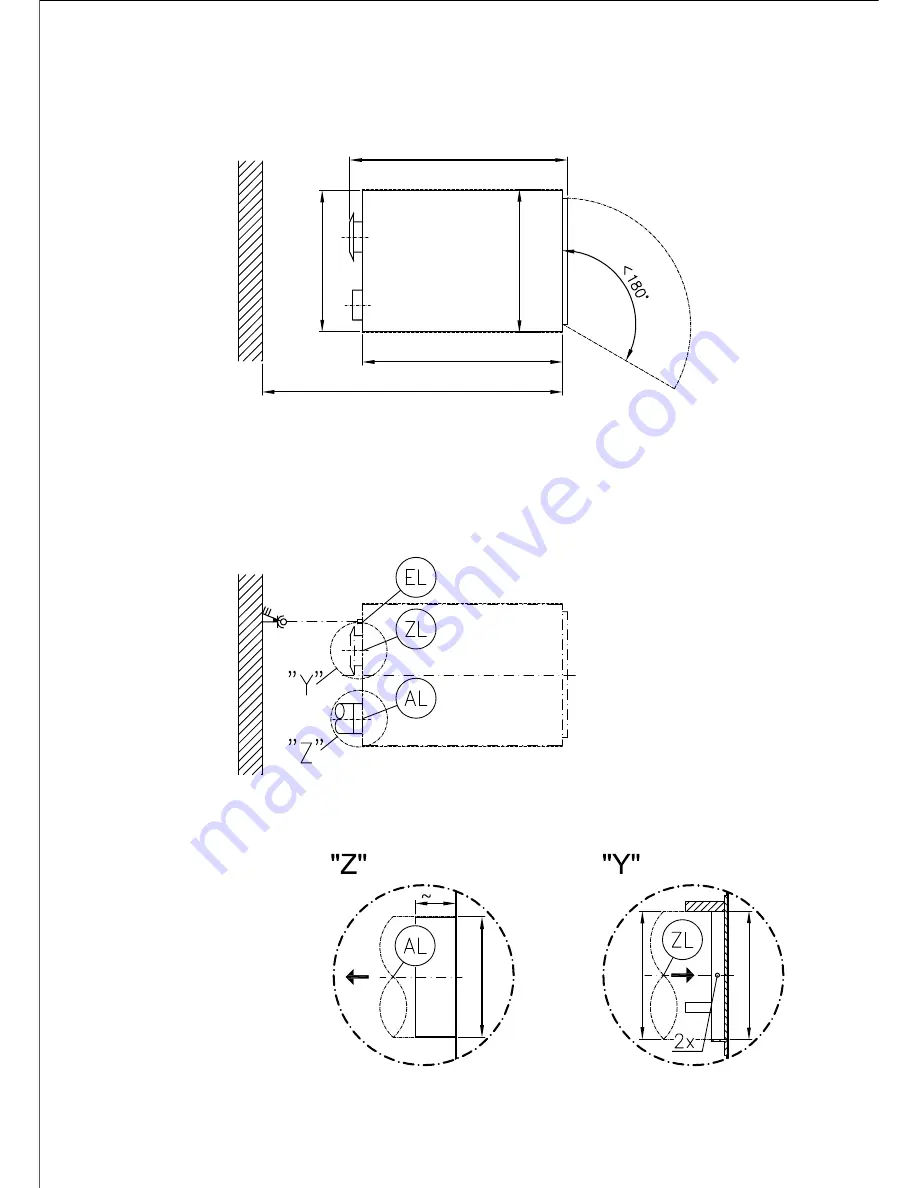 Miele PT 8303 SL EL Installations Plan Download Page 4