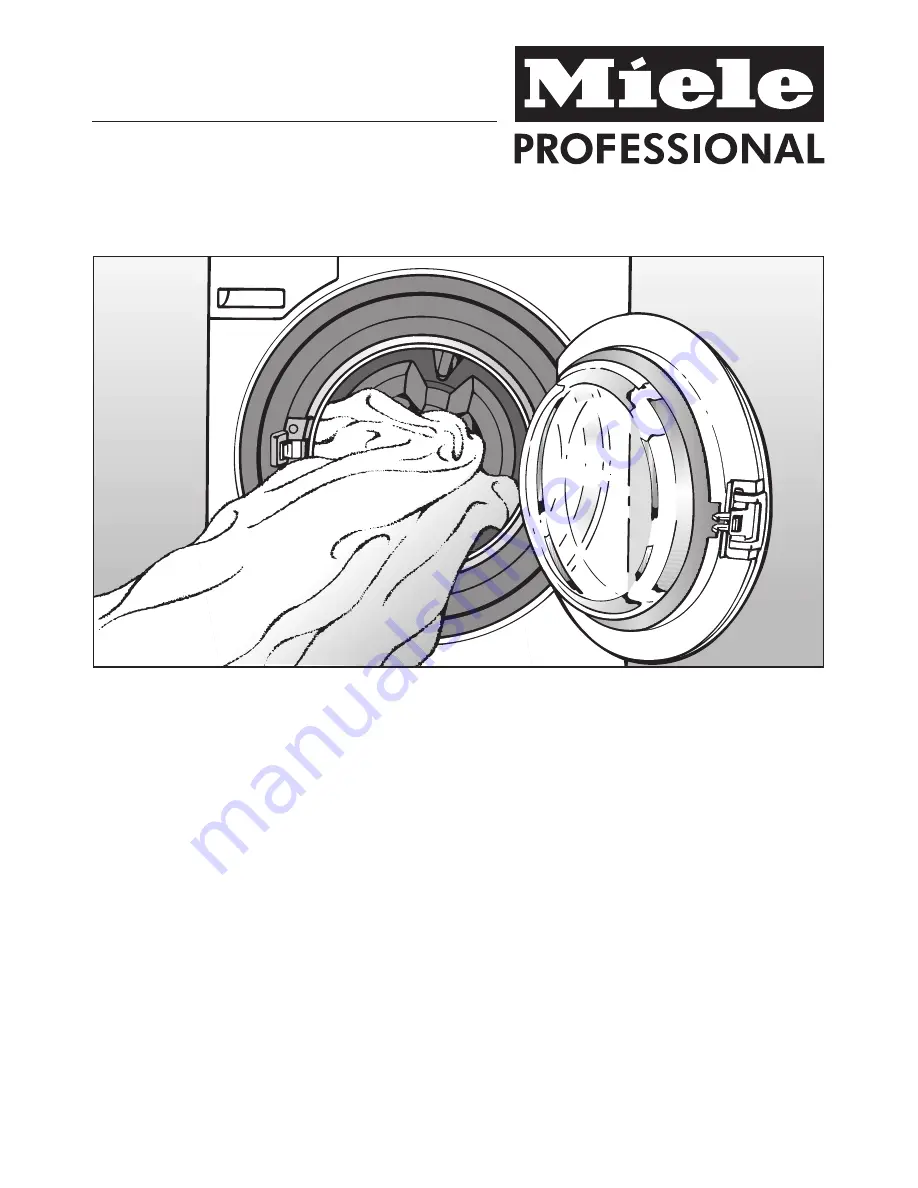 Miele PW 6080 VARIO Operating And Installation Instructions Download Page 1