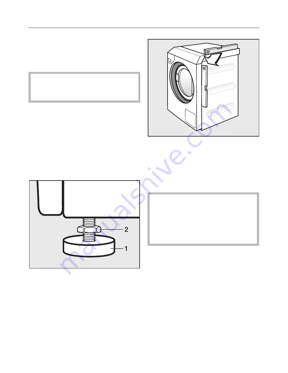 Miele PW 6080 VARIO Operating And Installation Instructions Download Page 57