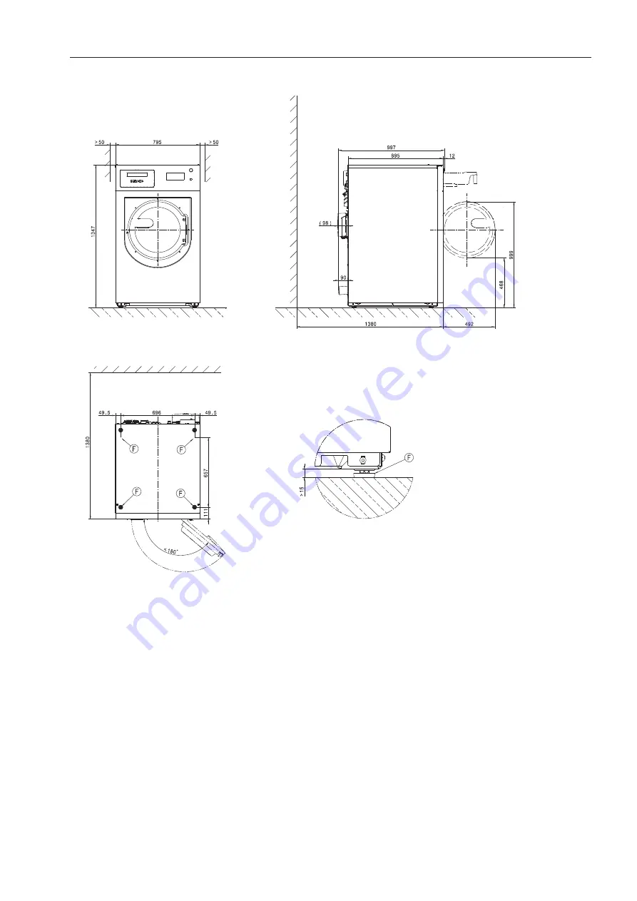 Miele PWM 514 EL Installations Plan Download Page 125