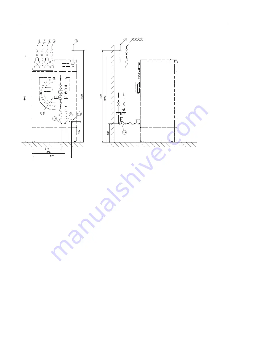 Miele PWM 916 SD Installations Plan Download Page 16