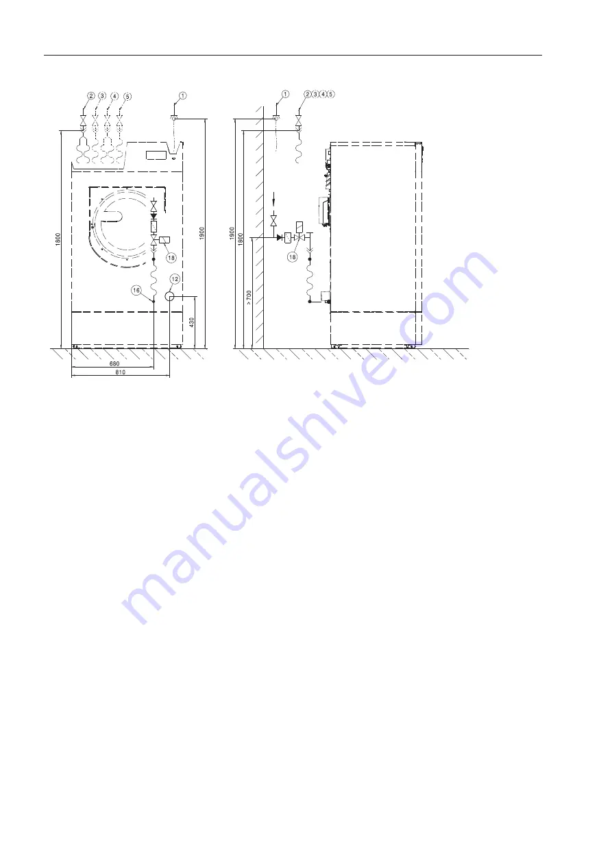 Miele PWM 916 SD Installations Plan Download Page 68