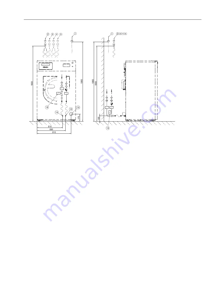 Miele PWM 916 SD Installations Plan Download Page 113