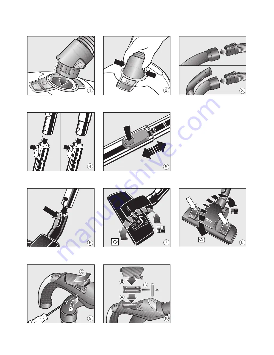 Miele S 8000 Operating Instructions Manual Download Page 84