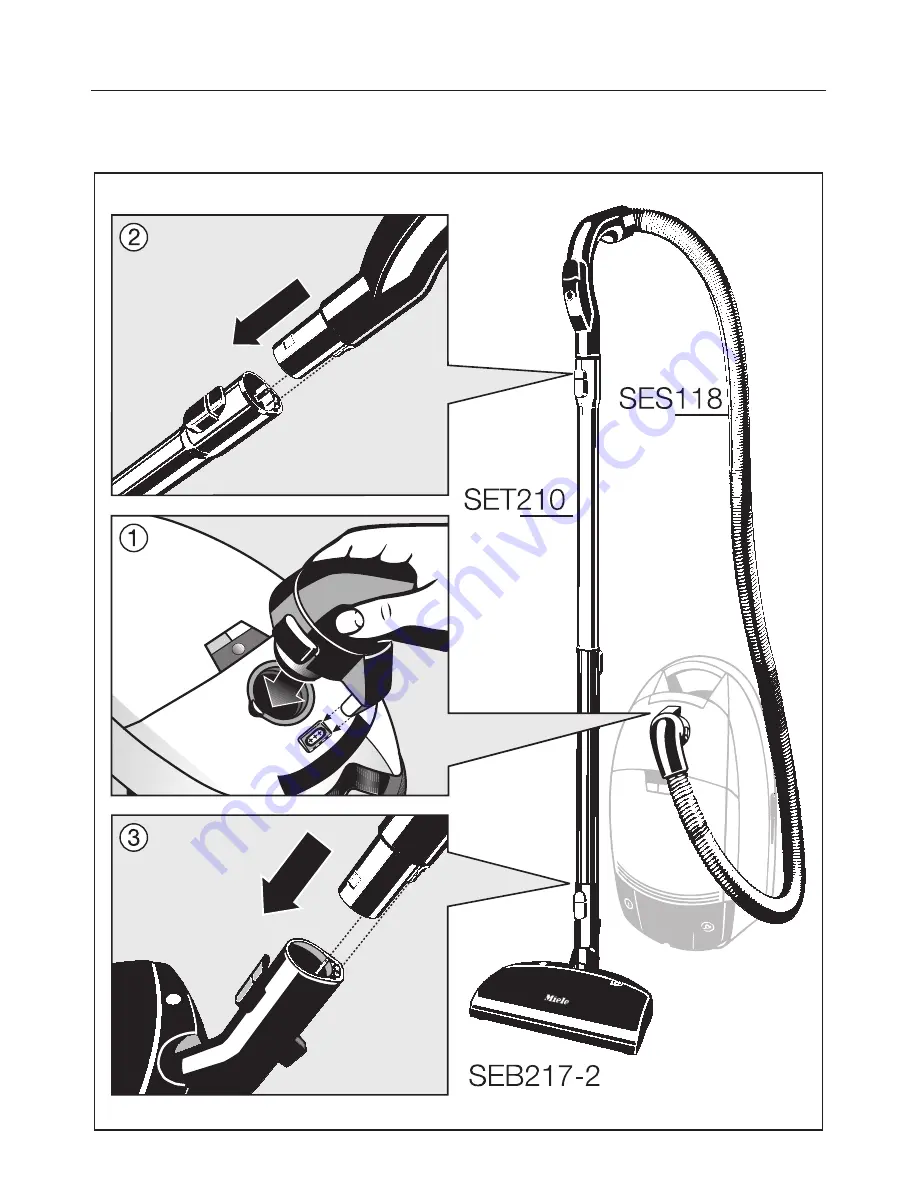 Miele SEB 213 - ANNEXE 561 Скачать руководство пользователя страница 14