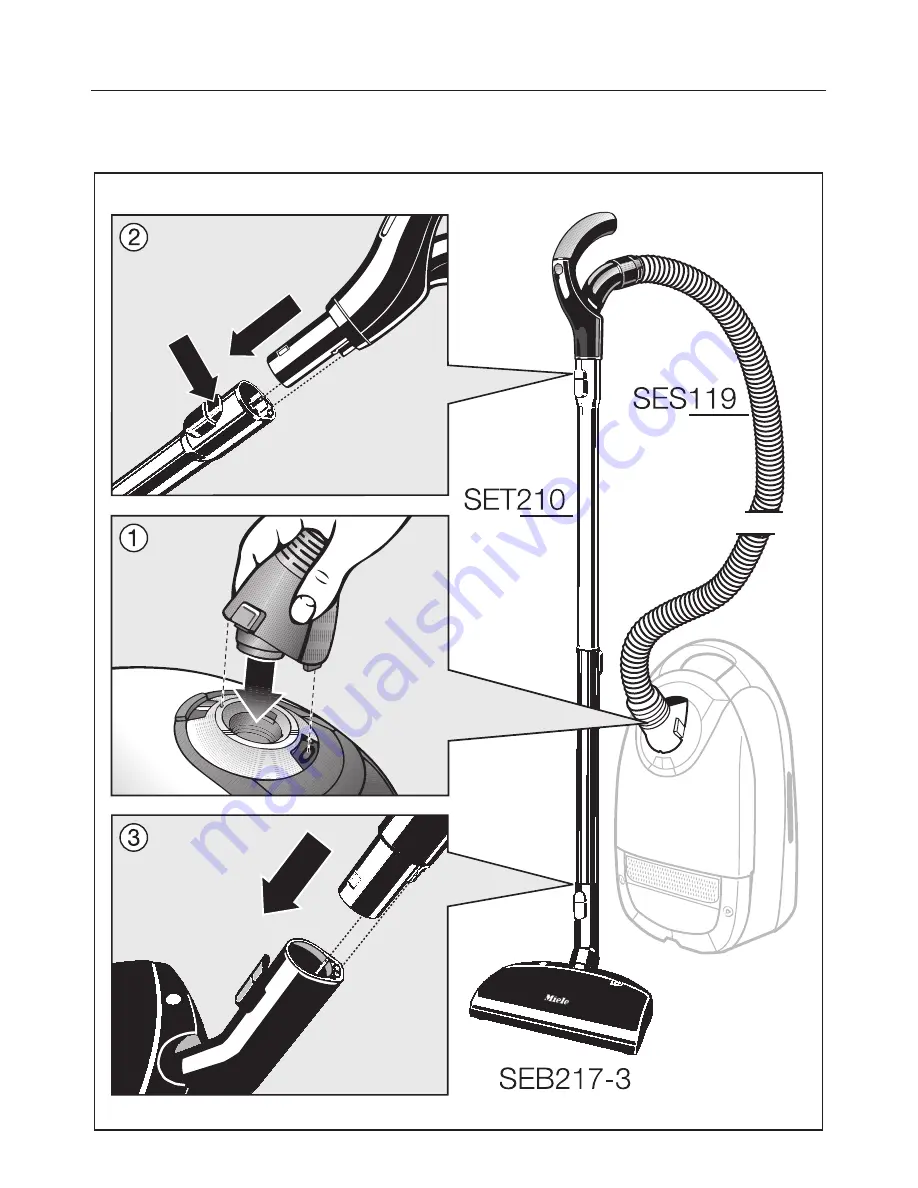 Miele SEB 213 - ANNEXE 561 Скачать руководство пользователя страница 15