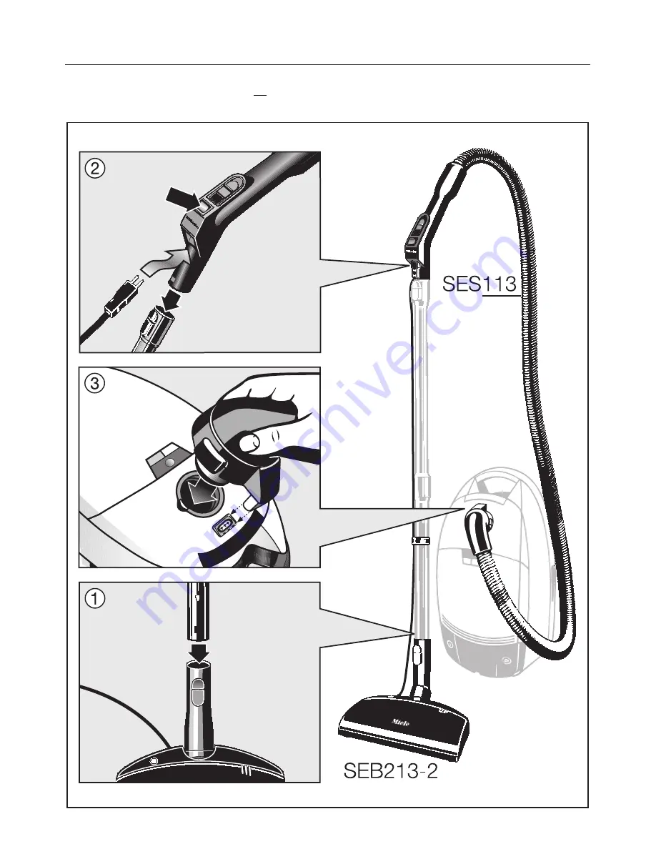 Miele SEB 213 - ANNEXE 561 Operating Instructions Manual Download Page 32